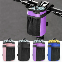 WEST BIKING 1L Geïsoleerde Fietswaterfles Tas Waterproof Slijtvaste Grote Capaciteit Buiten Fietsen Koord Kettle Draagta