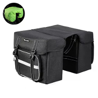 WEST BIKING 25L Fietstas Waterdichte Fietstas Achterzit Bag Grote Capaciteit Staartzit Bagage Draagtas Fiets Bags voor M