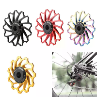 WEST BIKING 3/5 CM Mountainfiets Keramische Achter Dialgidswiel 11T 13T Tand Derailleur Aluminium Legering Perrin Lager