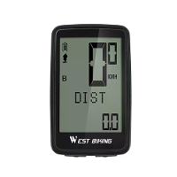 WEST BIKING 5 Talen Fietscomputer 21 Functies Touchscreen USB Opladen Waterdicht Draadloze Fietssnelheidsmeter Kilometer