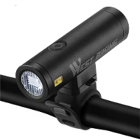 WEST BIKING 500LM 85° Verstraler Fiets Voorlamp 5000mAh USB Oplaadbaar 200m Langeafstand Fietslamp Aluminium Legering Fi
