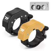 WEST BIKING 85 dB Mini Fietsbel Ring Past op 22.2 31.8Mm Stuur Clear Ringtone Aluminium Lege Bel voor MTB Fietsen Veilig