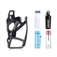 WEST BIKING Gebogen Fiets Bidonhouder Sterk Stabiel Lichtgewicht Mode Fiets Water Kooi voor MTB Wegfiets Zwart