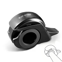 WEST BIKING Mini Onzichtbare Fietsbel Aluminiumlegering Walmachtige Fietsbel Thumb Bel voor MTB, Racefiets, Handlebar Be
