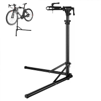 WEST BIKING Opvouwbare Fietsreparatiestand 360° Roterend Hoogte Verstelbare Fietsonderhoud Parkeerrek Aluminium Legering