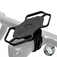 WEST BIKING Siliconen Fiets Telefoonhouder voor 4.5 6.7Inch Multi hoek Stabiele Klem Antislip Fietstelefoonsteun