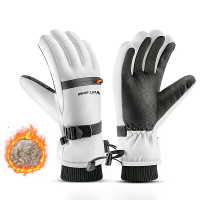 WEST BIKING Winter Warme Fietshandschoenen Buiten Sport Winddicht Waterdicht Touchscreen Thermische Ski Handschoenen