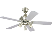 Westinghouse Kingston Plafondventilator (ã) 105 Cm Kleur Ventilatorbladen: Esdoorn, Zilver Kleur Behuizing: Aluminium (geborsteld)