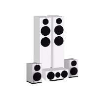 Wharfedale: Home cinema set 5.0   Wit