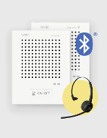 WHD 1110200320000 Complete set voor Intercom Bluetooth Wit