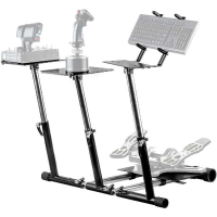 Wheel Stand Pro Deluxe V2 Super Warthog voor Thrustmaster Hotas Warthog en Saitek X52/Pro, X55, X56, X65