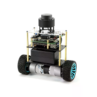 WHEELTEC Zelfbalancer Robot B585 Tweewieler ROS's Mapping Navigatie 360 Laser Radar PID LQR Controle algoritmen met Rada