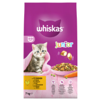 Whiskas Junior met kip kittenvoer 7 kg