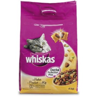 Whiskas Kattenbrokjes Kip 2 x 3.8 Kg