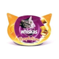 Whiskas Temptations kip / kaas Kattensnoep Per 5