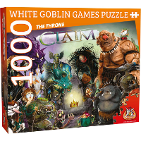 White Goblin Games Claim Puzzle: The Throne puzzel