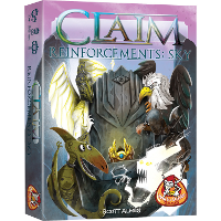 White Goblin Games Claim Reinforcements: Sky Kaartspel
