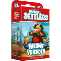 White Goblin Games Imperials Settlers: Nieuwe Vrienden Nederlands, Uitbreiding, 1   4 spelers, 45 minuten, Vanaf 10 jaar