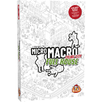 White Goblin Games MicroMacro: Crime City Full House Bordspel