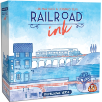 White Goblin Games WGG Railroad Ink: Diepblauwe versie