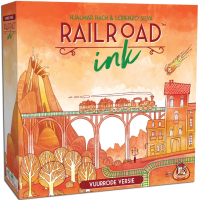 White Goblin Games WGG Railroad Ink: Vuurrode versie