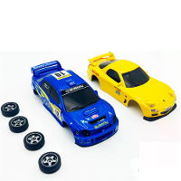 WHOOSH S1 S2 H1 H2 voor Mazda Subaru Officiële 1/43 Drift RC Auto Onderdelen Lichaam Koepel Drift Racing Banden Wielen V