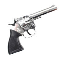Cowboy speelgoed revolver   metaal   100 schots   plaffertjes pistool  verkleedaccessoires