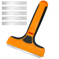 Wide Razor Blade Scraper Tool 4 Inch Glass Cleaner Vervangbare SK5 Bladen voor Raamverf Verf Adhesief Verwijdering