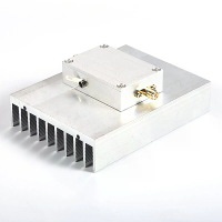 Wideband RF Power Amplifier 45 1100MHz High Gain 36dB 4W Output A Class Amplifier Low Distortion Signal Booster SMA Inte