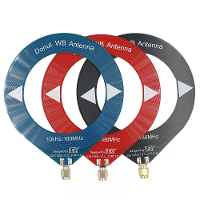 Wideband SDR Antenne 10kHz 180MHz Donut Loop Antenne SMA Male Connector voor Shortwave Medium Wave Ontvangst