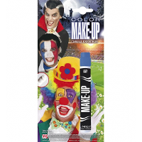 Blauwe make up marker