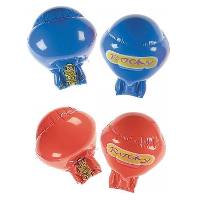 Opblaasbare bokshandschoenen   blauw   32 cm   kickbox handschoenen