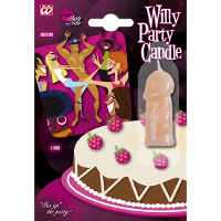 Piemel kaars   5 cm   penis fun kaars   vrijgezellenfeest taart decoratie