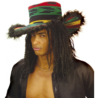 Pimp rasta hoed voor volwassenen