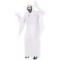 Spook verkleedkleding   met masker   volwassenen   polyester   spoken   Halloween