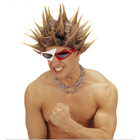 Verkleed Punk pruik spikes