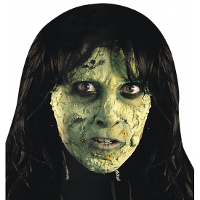 Verkleed Tube met groen horror vlees