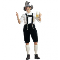 Widmann Verkleedkleding Voordelige groene lederhose