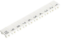 Beschriftingsmateriaal voor serieklemmen selos en fasis 9705 A/6/10 B+ Wieland Electric Inhoud: 1 stuk(s)