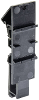Wieland Electric 05.583.0053.0 Apparaatvoet Zwart (b x h) 23 mm x 19.9 Mm 1 stuk(s)