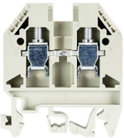 Wieland Electric 57.506.0055.0 Doorgangsserieklem Grijs 1 stuk(s)