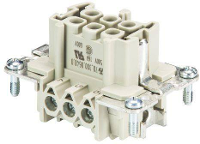Wieland Electric 70.300.0640.0 Businzetstuk BAS Totaal aantal polen 6 + PE 1 stuk(s)