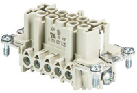 Wieland Electric 70.300.1040.0 Businzetstuk BAS Totaal aantal polen 10 + PE 1 stuk(s)