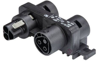 Wieland Electric 96.020.0153.1 Ronde connector verdeler Totaal aantal polen: 2 Serie (ronde connectoren): RST® CLASSIC 1 stuk(s)