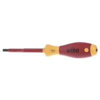 Wiha 323N SF 6,0x100 VDE Inbusschroevendraaier Sleutelbreedte (metrisch): 6 mm Koplengte: 100 mm Afmeting, lengte: 218 mm