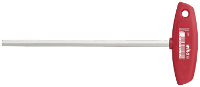 Wiha 334 SW 5,0x100 Inbussleutel Sleutelbreedte (metrisch): 5 mm Koplengte: 100 mm Afmeting, lengte: 132 mm