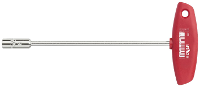 Wiha 336 Dopschroevendraaier Werkplaats Sleutelbreedte (metrisch): 10 mm Koplengte: 125 mm