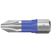 Wiha 41598 Kruis bit PH 1 Molybdeen vanadium staal Gehard 5 stuk(s)