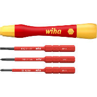 Wiha Fijnschroevendraaierset PicoFinish slimVario electric