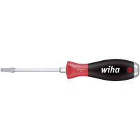 Wiha Schlitzschraubendreher Stahlk. 6,5X1,2x125mm 6k K SoftFinish Werkplaats Platte schroevendraaier Kopbreedte: 6.5 Mm Koplengte: 125 mm DIN ISO 2380